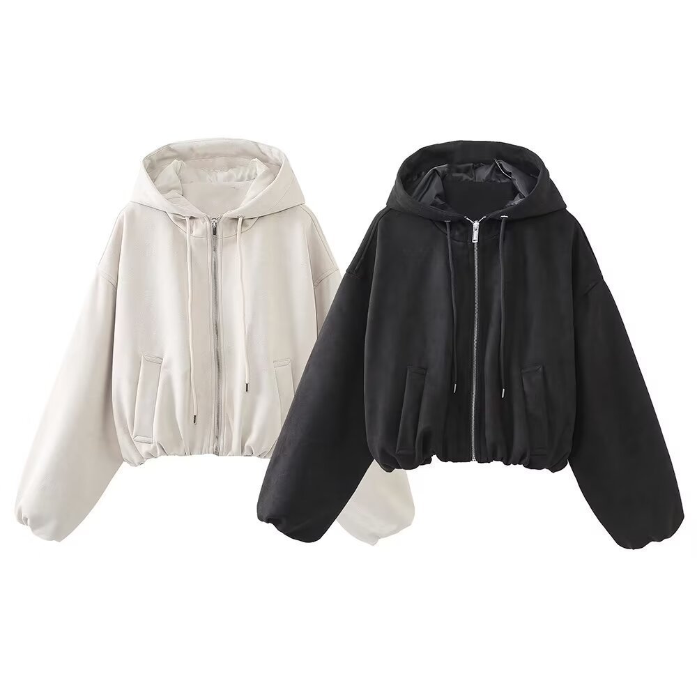 New Women's Fashion Hooded Jacket Coat