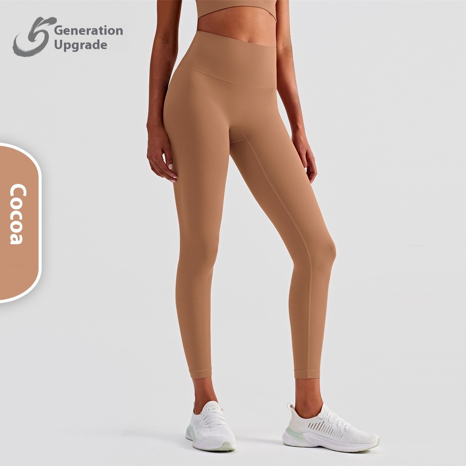 High Waist Hip Lift Anti-curling Tight Sports Pants - Image 9