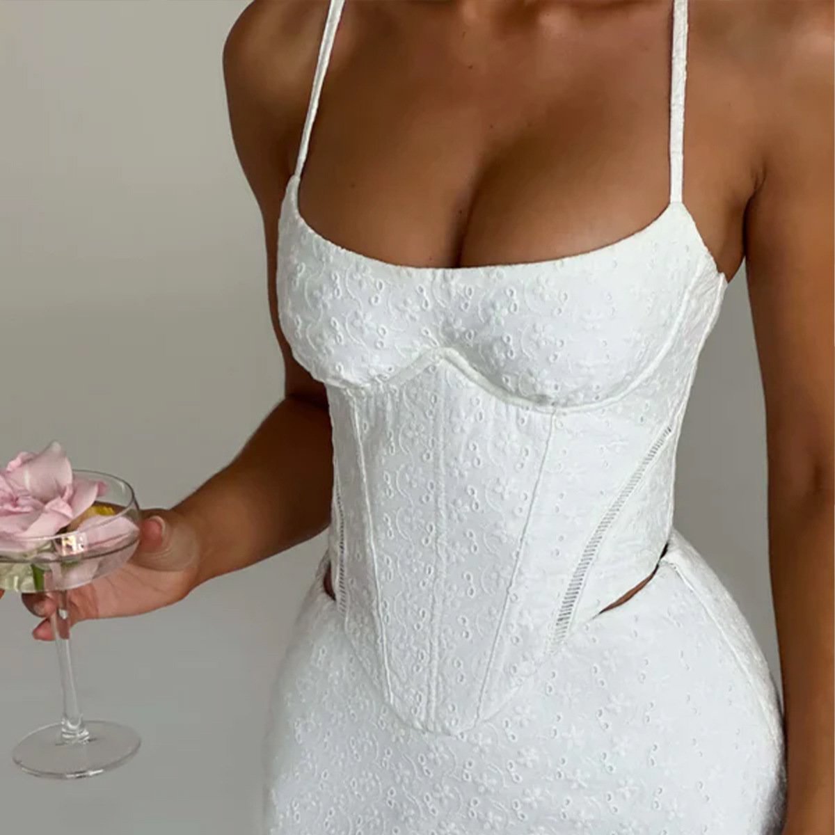 Street Hot Girl Sexy Low-cut Sling - Image 2