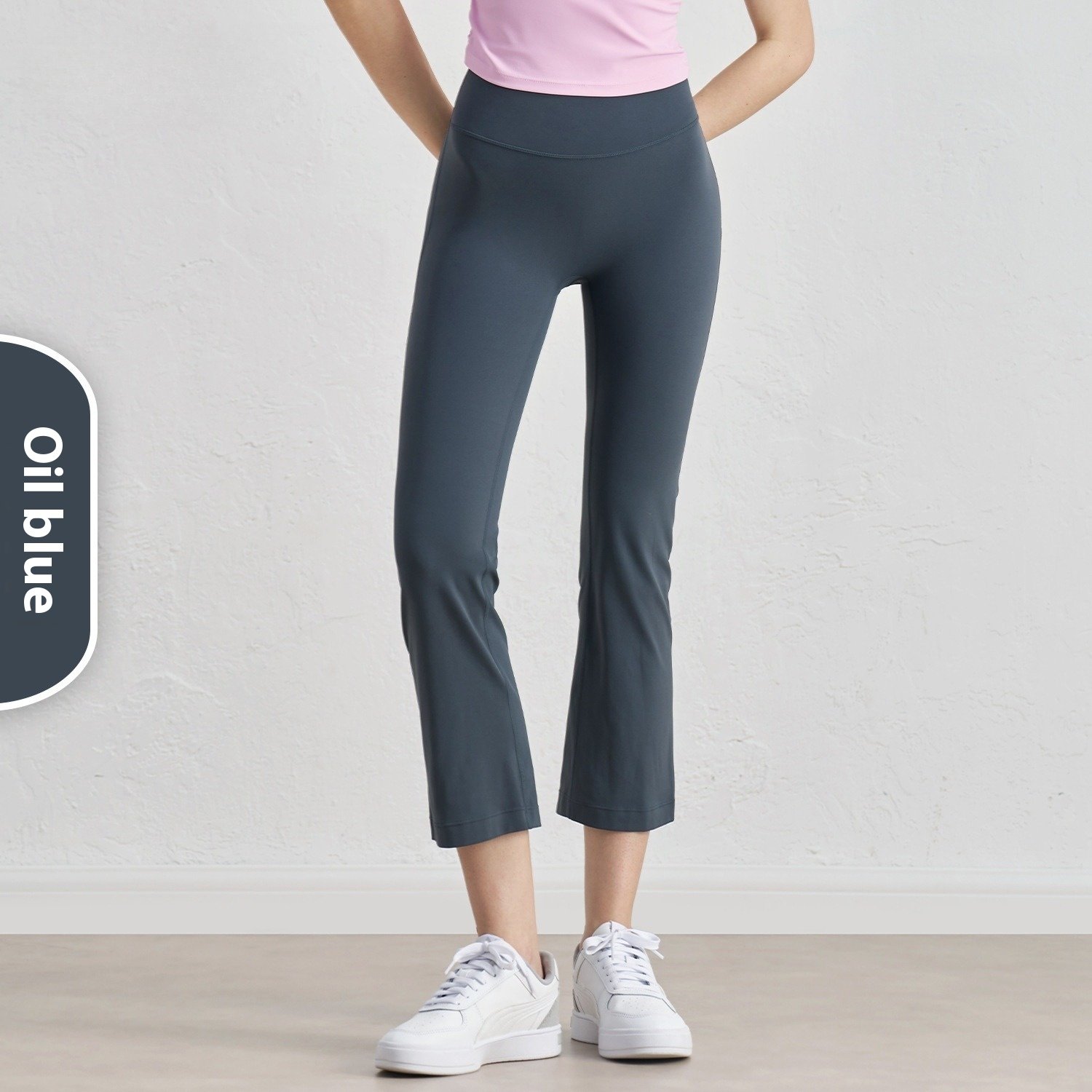 Small Yoga Summer Sports High Waist Hip Lift Tight Bootcut Trousers - Image 8