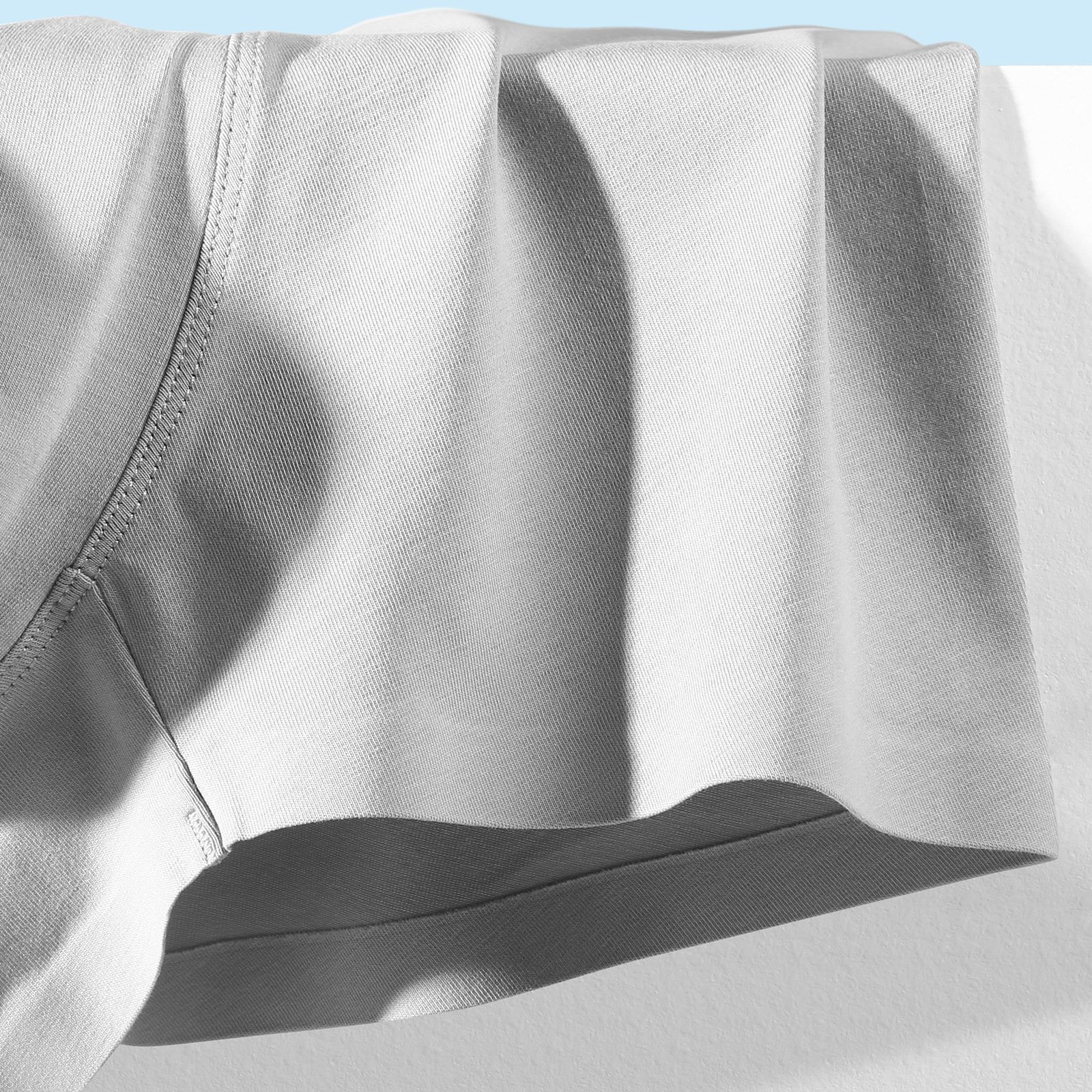 Men's Combed Cotton Traceless Large Size Cotton U Convex Boxers Loose Boxers - Image 5