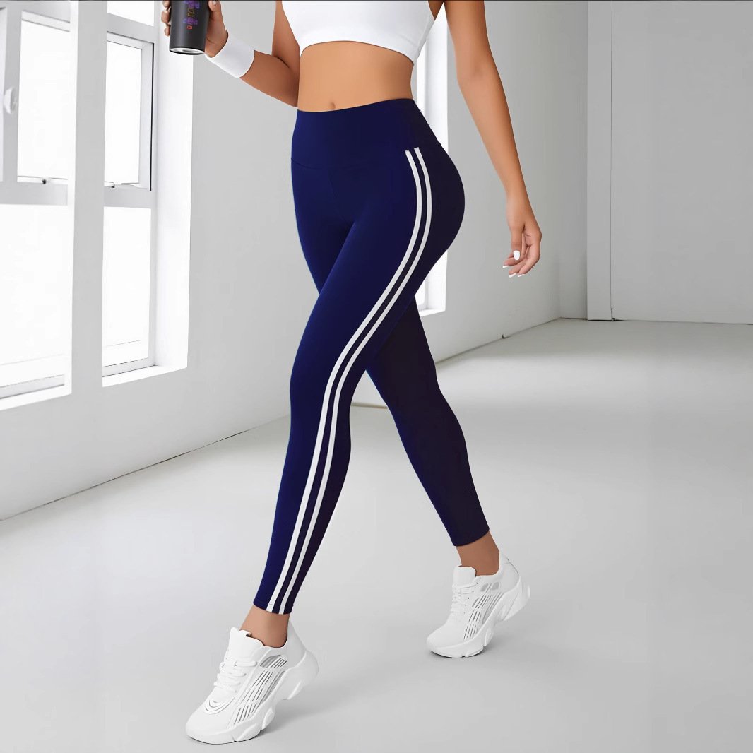 High Waist Hip Lift Tight Belly Trimming Fitness Sports Pants - Image 2