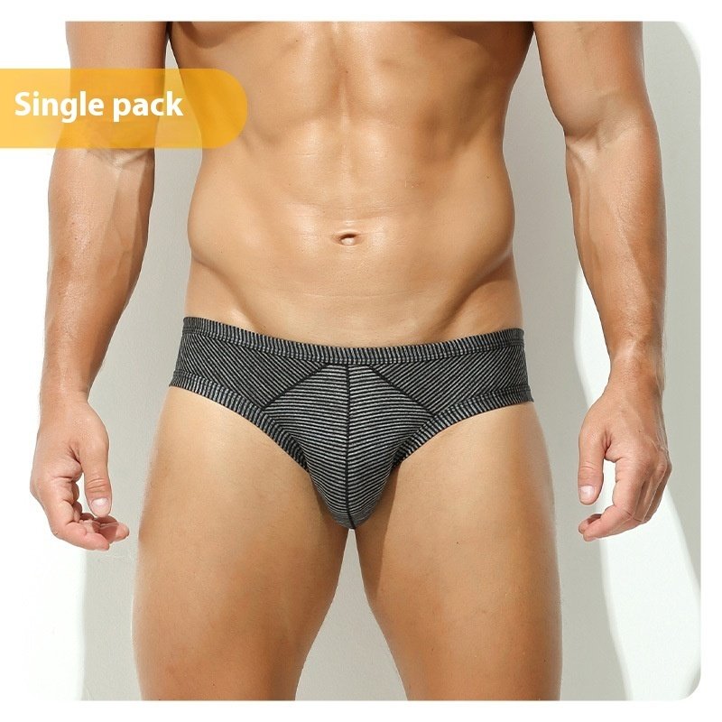 Sexy Back Hollow Men's Briefs Low Waist Sexy Three-dimensional - Image 8
