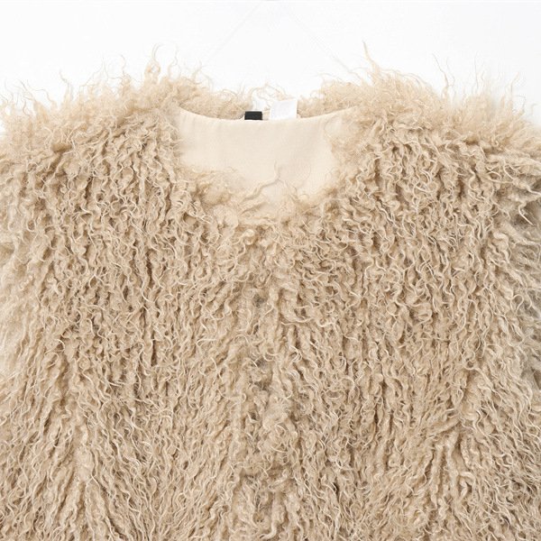 Temperament Women's Affordable Luxury Furry Vest - Image 3