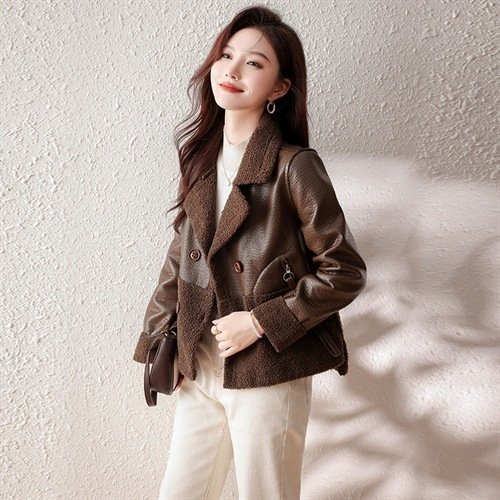 Fur Coat Winter Loose Plus Size Jacket For Women - Image 6