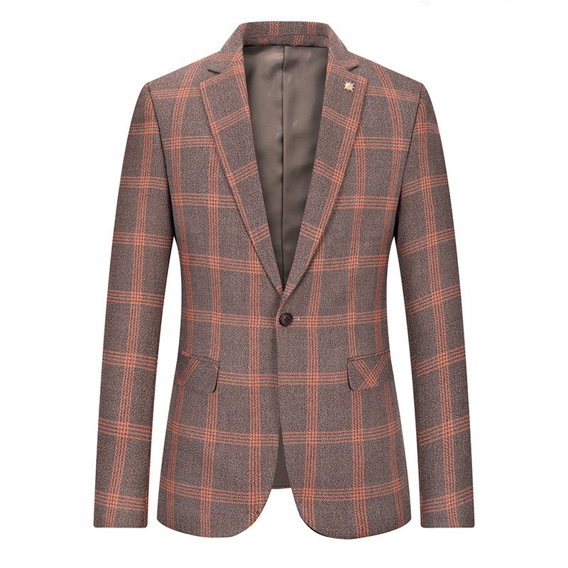 Men's Trendy Slim Fit Small Business Suit Casual Handsome Coat - Image 7