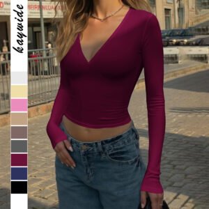 New Hot Girl Slim Women's Long Sleeve