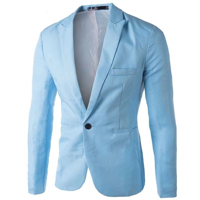Fashion Men's Casual Single-breasted Small Suit - Image 2