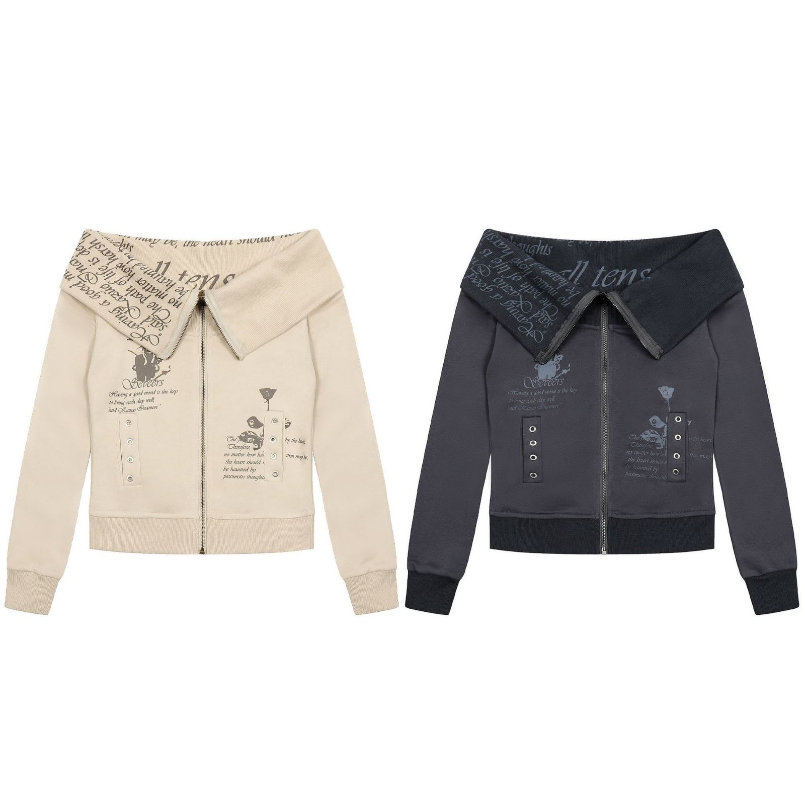 Retro Hot Girl Personalized Patterns Design Sweater Cardigan