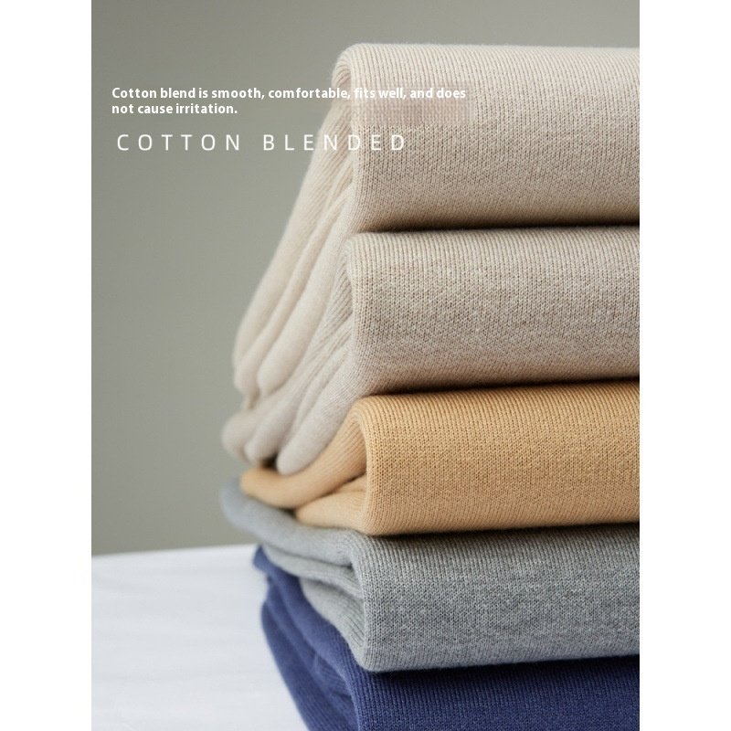 Autumn And Winter Mock Neck Sweater Men's Undershirt - Image 3