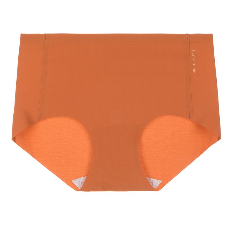 Ice Silk Underwear For Women Traceless Mid Waist Cotton Crotch Antibacterial - Image 9